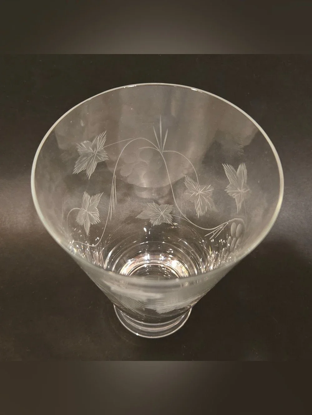 Crate&Barrel elegant clear